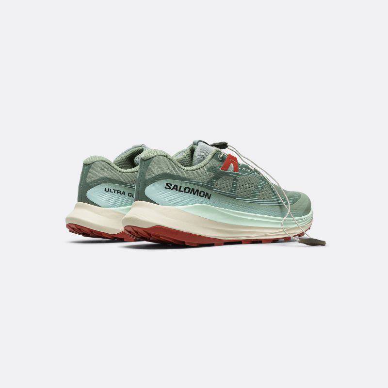 salomon running womens ultra glide 2 lily pad bleached aqua hot sauce 3