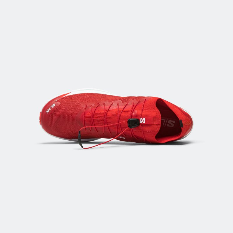 salomon s lab pulsar 2 firey red white 4