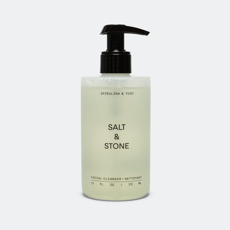 salt and stone facial cleanser spirulina and yuzu 2