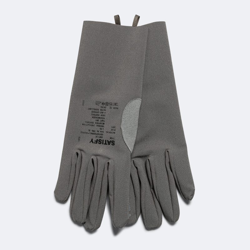 satisfy running coffee thermal gloves dark natural 1