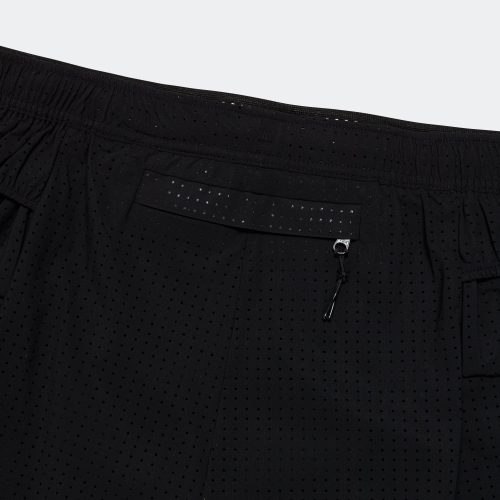 satisfy running mens space o 2.5 inch distance shorts black 6