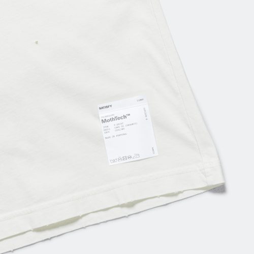 satisfy running moth tech t shirt off white 7