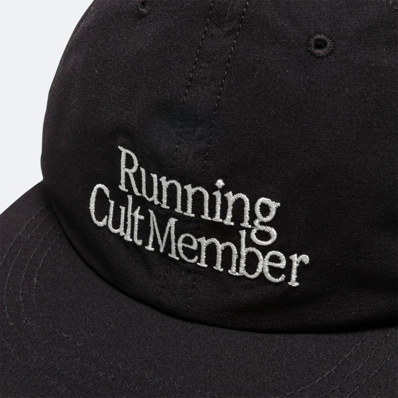 satisfy running peace shell running cap black 3