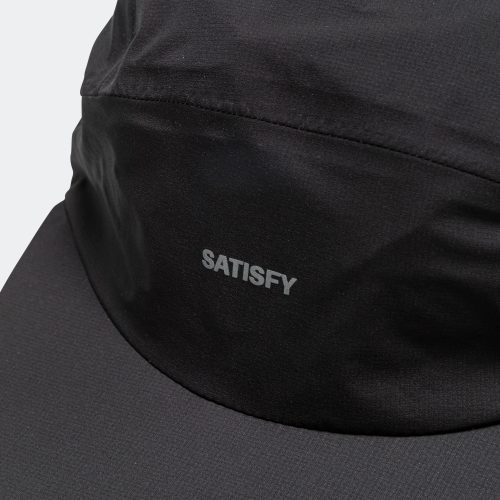 satisfy running pertex 3l rain cap black 3