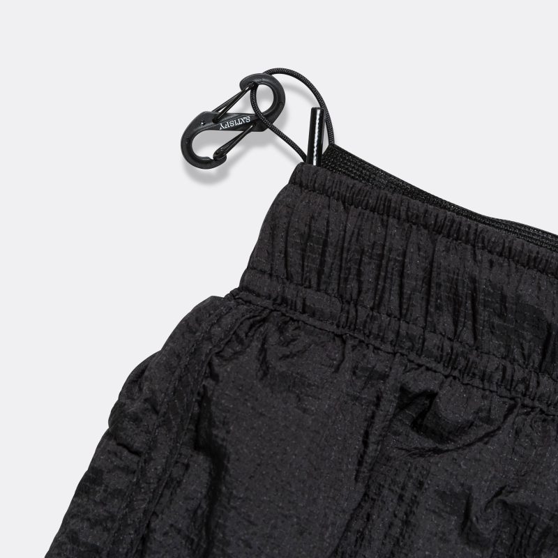 satisfy running rippy 3 inch trail shorts black 4