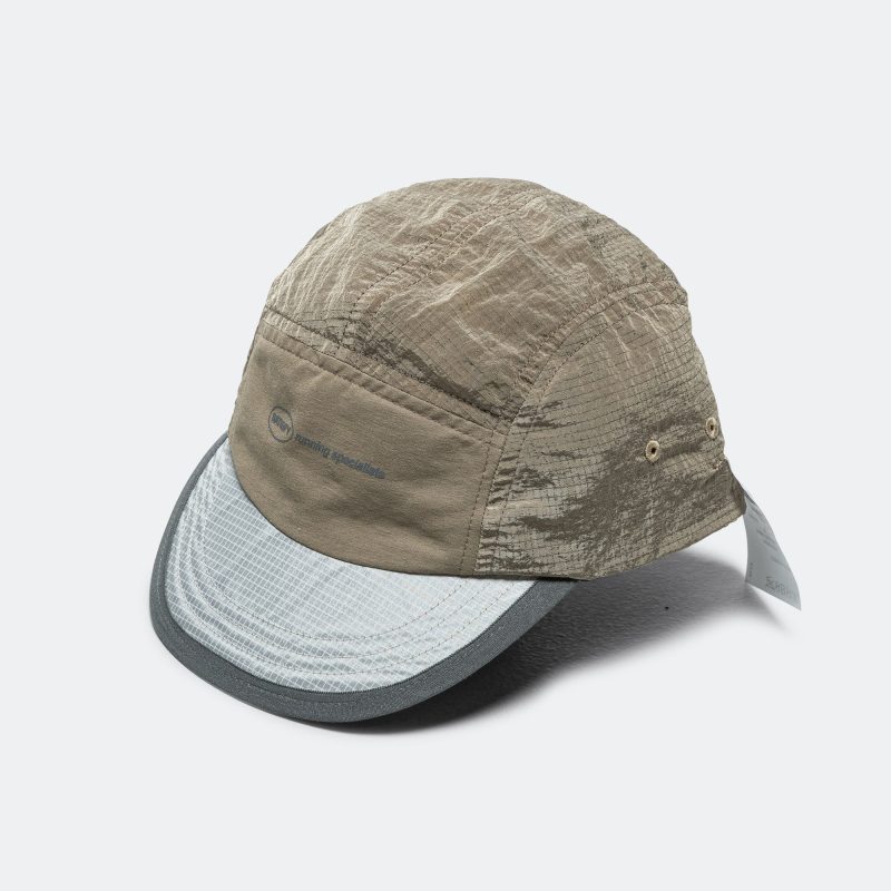 satisfy running rippy trail cap beige 1