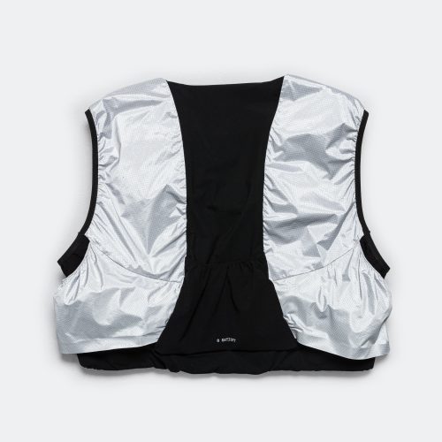 satisfy running silvershell modular thermal vest silver 2