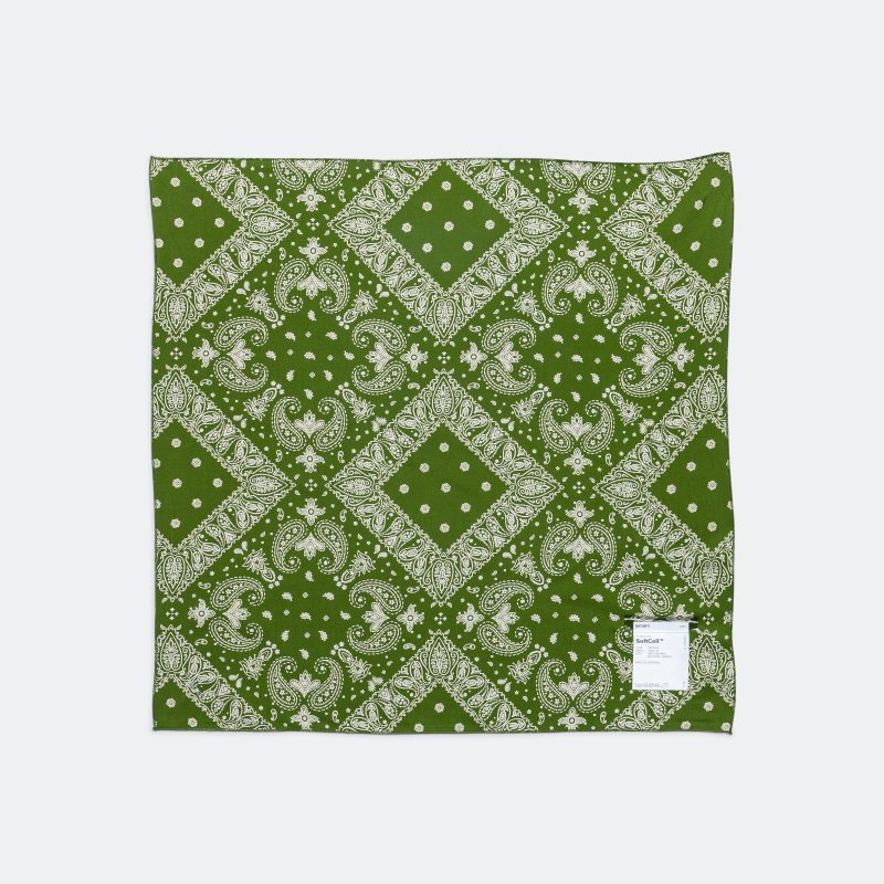 satisfy running soft cell bandana green 1