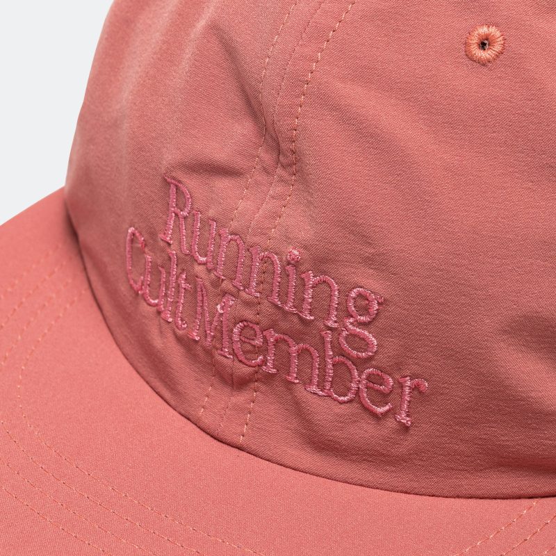 satisy running peace shell running cap desert pink 3