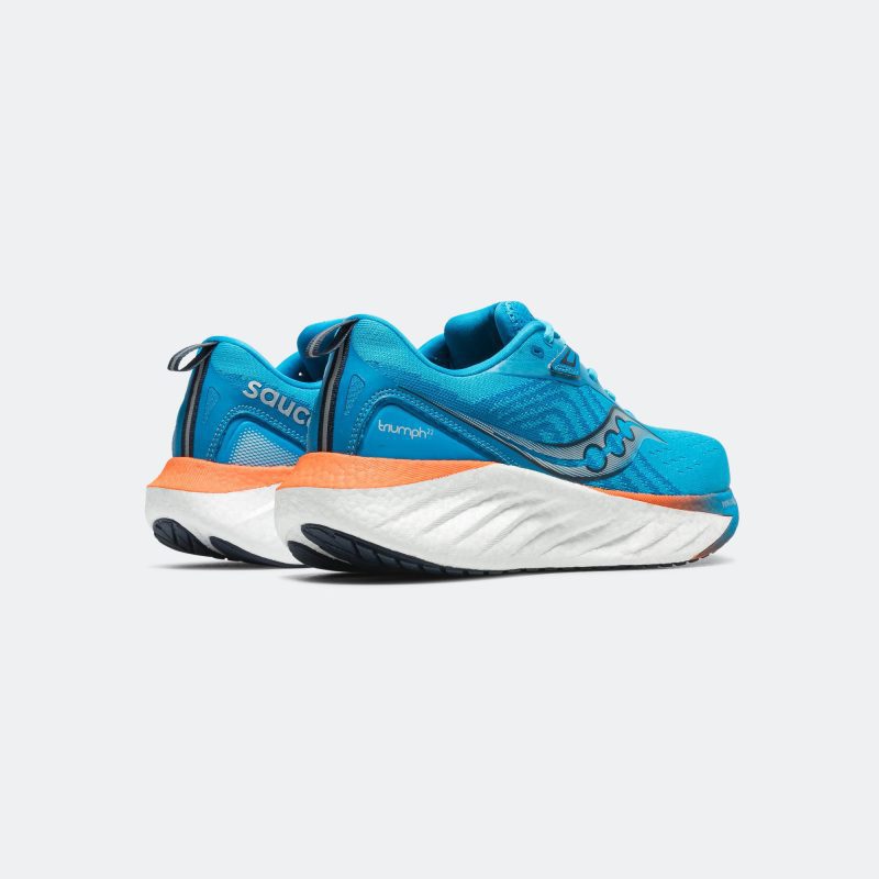 saucony running mens triumph 22 viziblue pepper 3