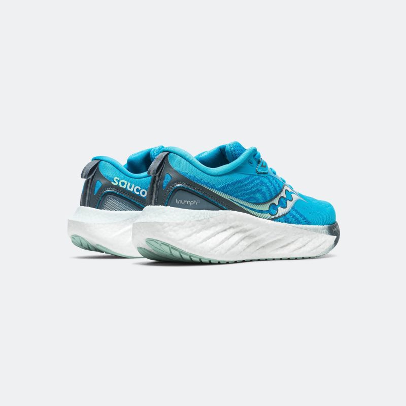 saucony running womens triumph 22 viziblue black 3