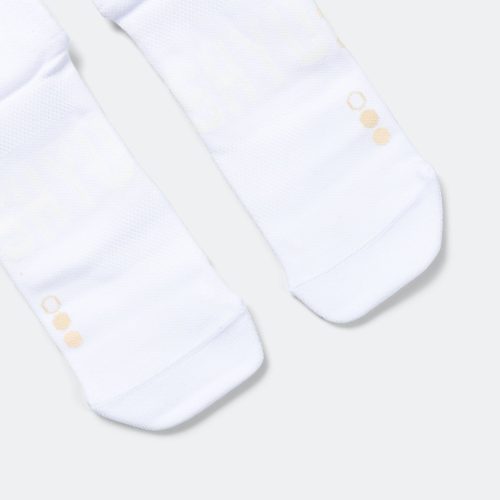 shyu running socks white orange 3