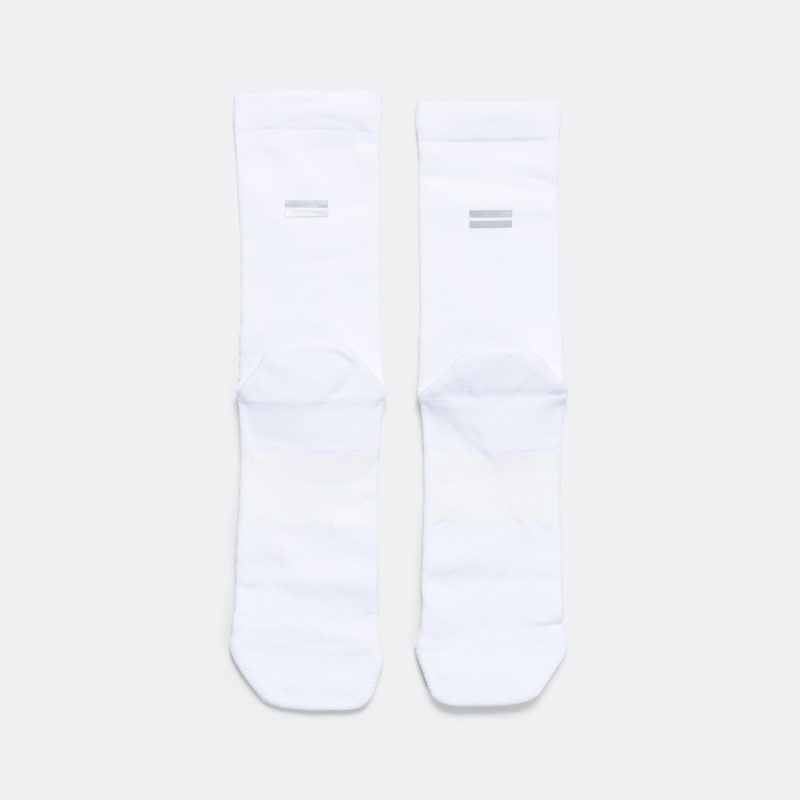 shyu running socks white white 4