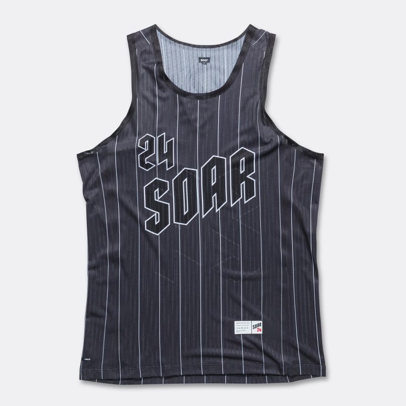 soar running mens american race vest charcoal black 1