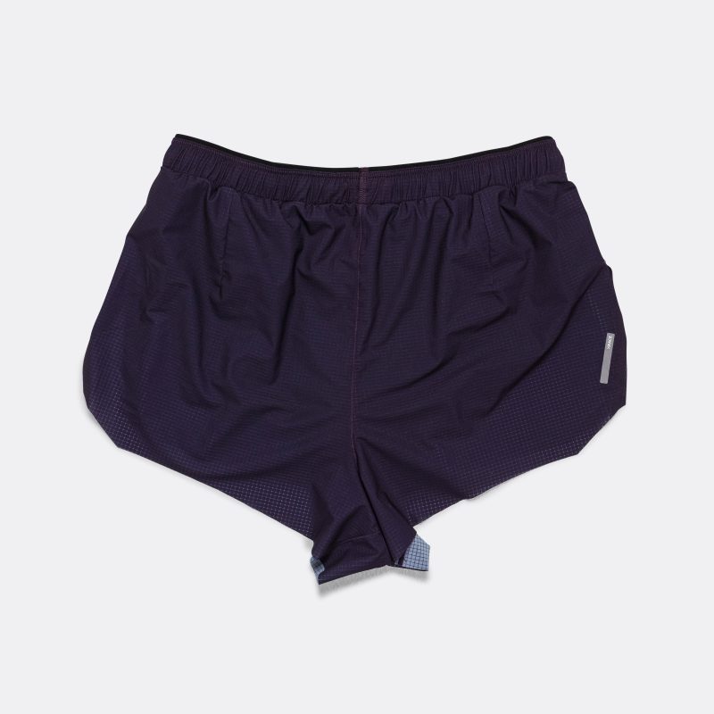 soar running mens race shorts purple 2