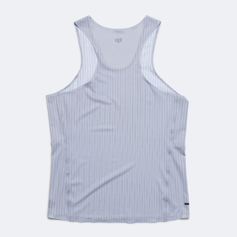 soar running mens race vest grey grey 2