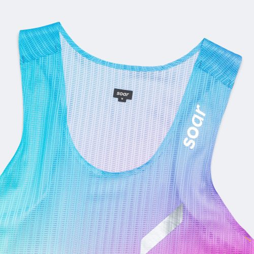 soar running mens race vest multi multi 3