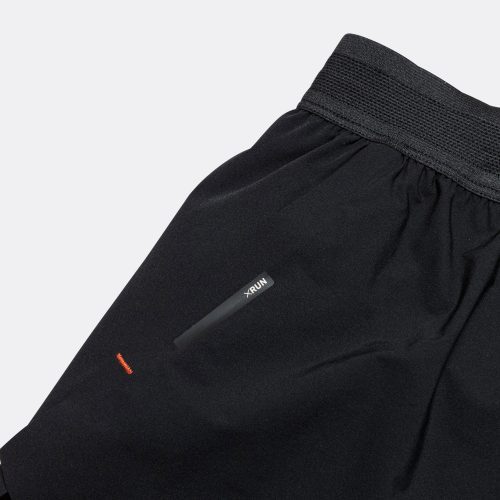 soar running mens split shorts black 3