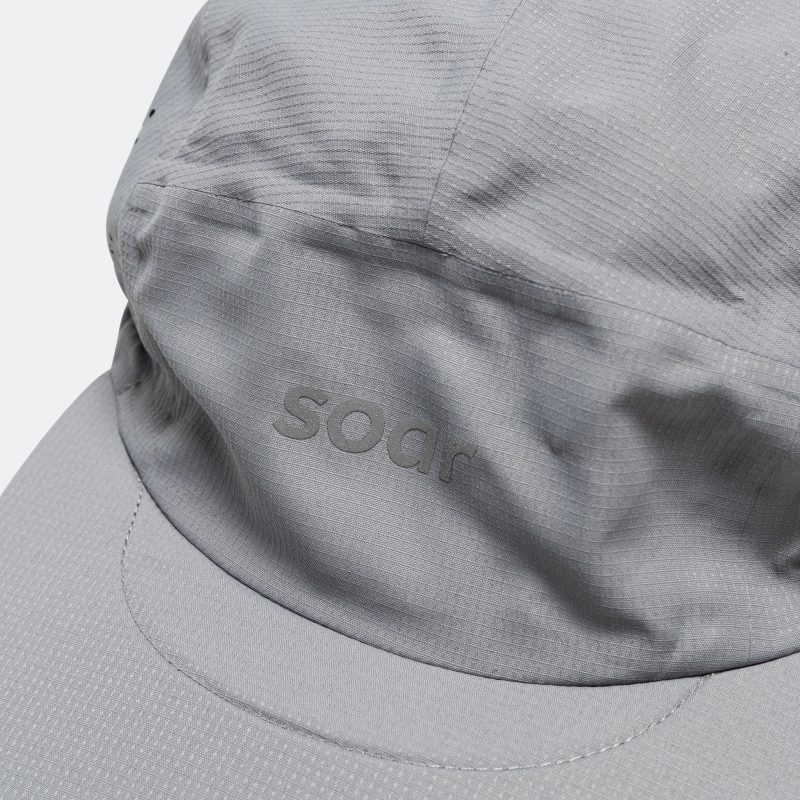 soar running run cap grey grey 3