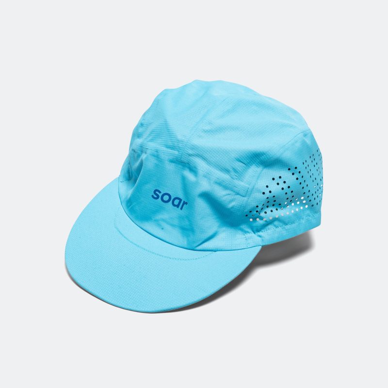 soar running run cap light blue 1