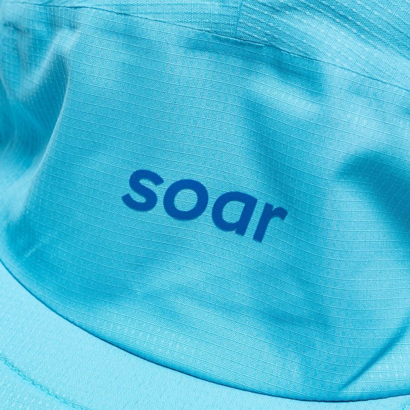 soar running run cap light blue 3