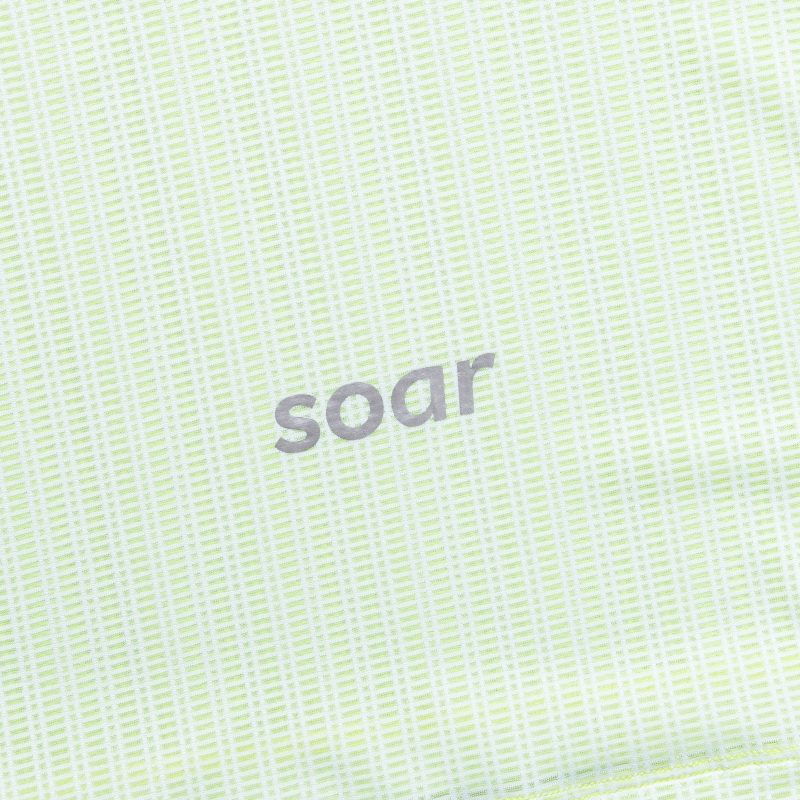 soar running womens hot weather t shirt fluro yellow 7