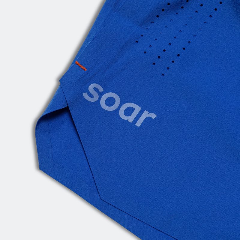 soar running womens run shorts blue 5