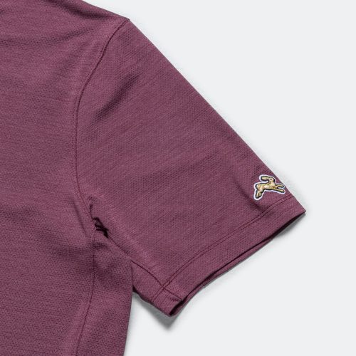 tracksmith running mens session tee aubergine 3