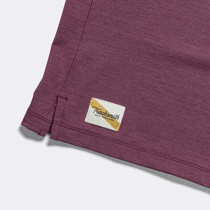 tracksmith running mens session tee aubergine 4