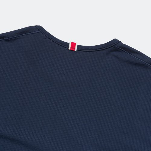 tracksmith running mens strata ss tee navy 7