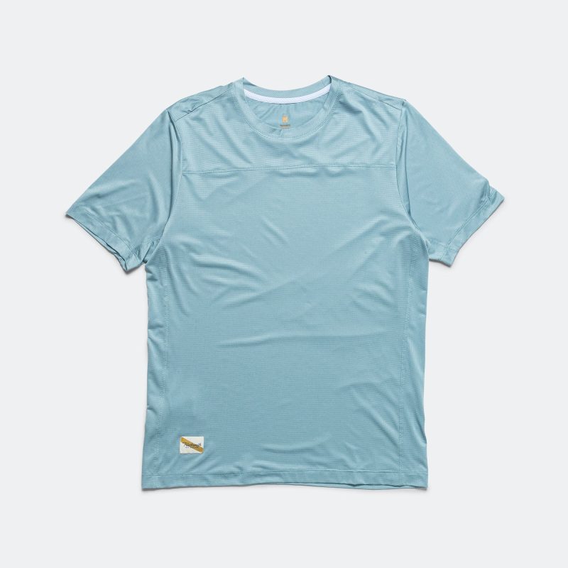 tracksmith running mens twilight tee stonewash 1