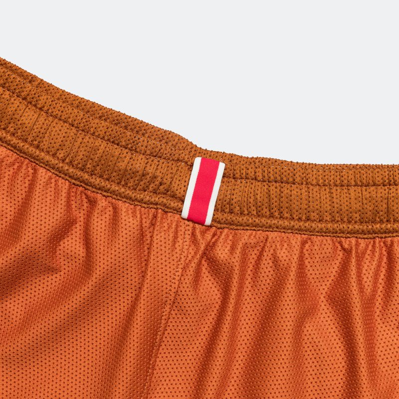 tracksmith running mens van cortlandt grand shorts brick red caramel 6