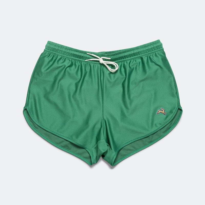 tracksmith running mens van cortlandt shorts green 1