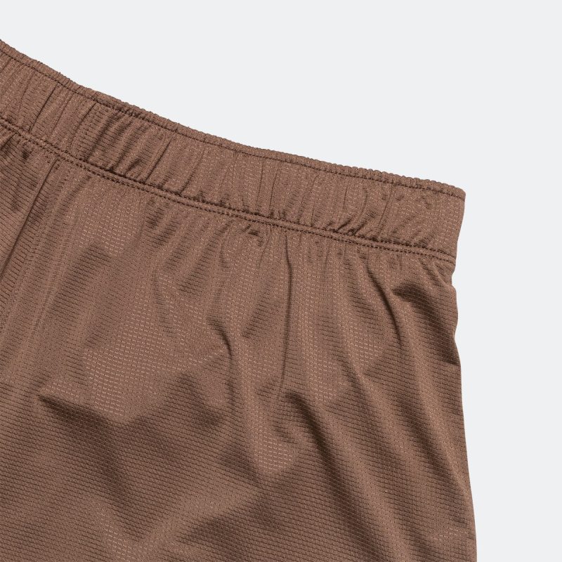 tracksmith running womens twilight shorts brown 3