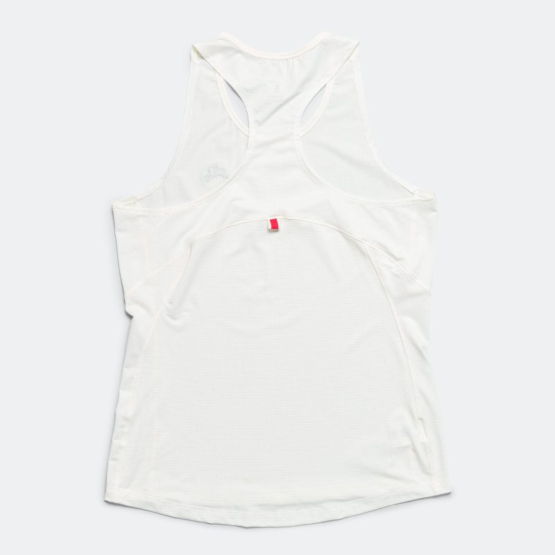 tracksmith running womens twilight tank ivory 2