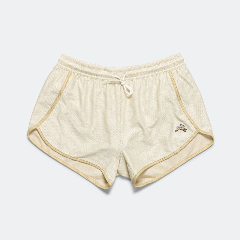 tracksmith running womens van cortlandt shorts putty khaki 1