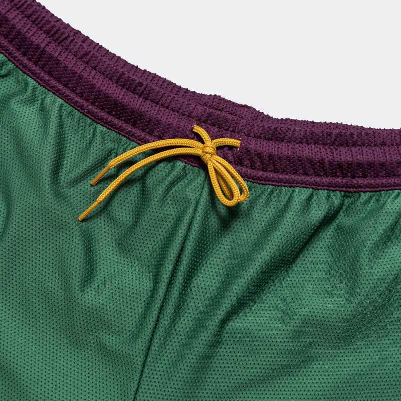 tracksmith van cortlandt shorts emerald gold 3