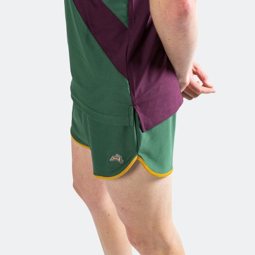 tracksmith van cortlandt shorts emerald gold 8