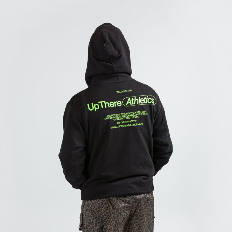 up there athletics curated pullover hood black 9